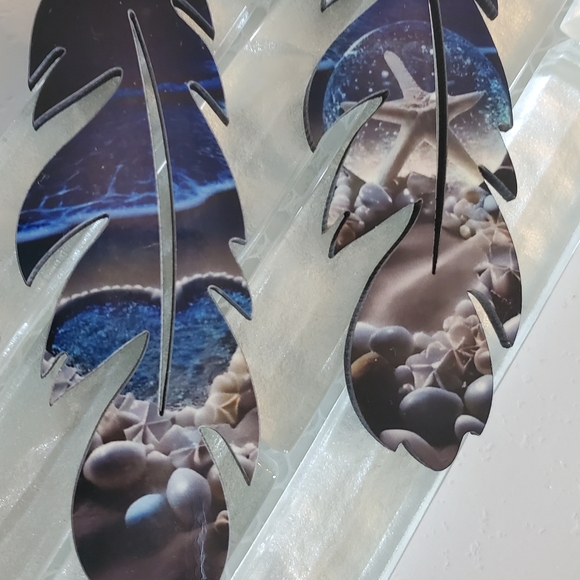 Ocean Starfish Feather Earrings - Picture 8 of 8